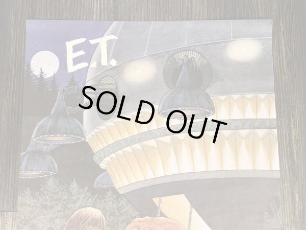 アメリカのマクドナルドで配布されたE.T.の80’sヴィンテージポスター