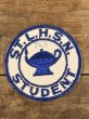 アメリカのカレッジ物の〜70年代ビンテージ刺繡ワッペン