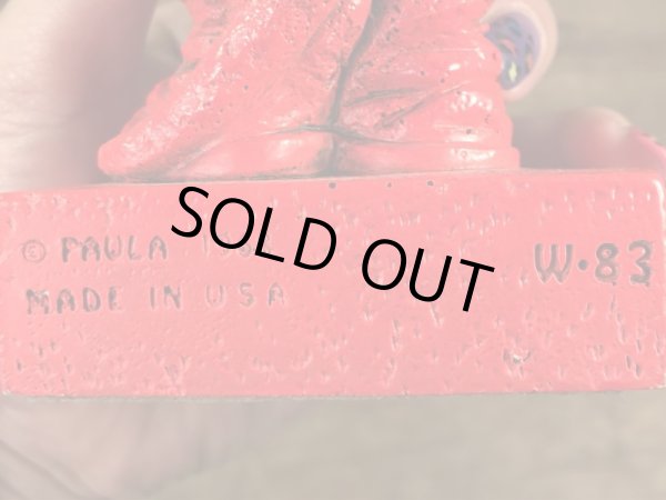 Paula社製のレッドデビルの70年代ビンテージの置物