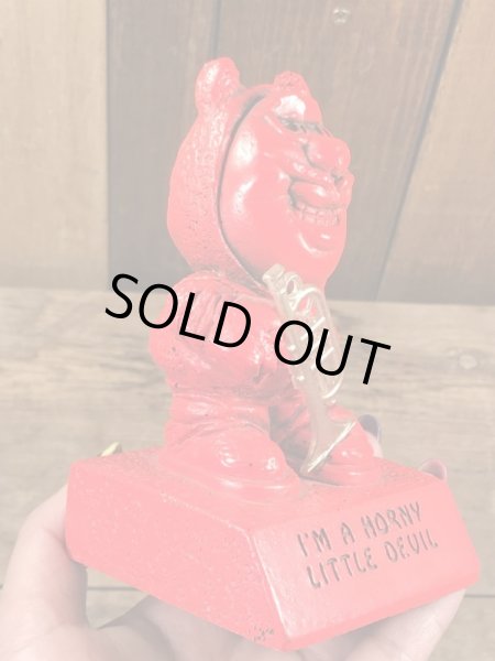 Paula社製のレッドデビルの70年代ビンテージの置物