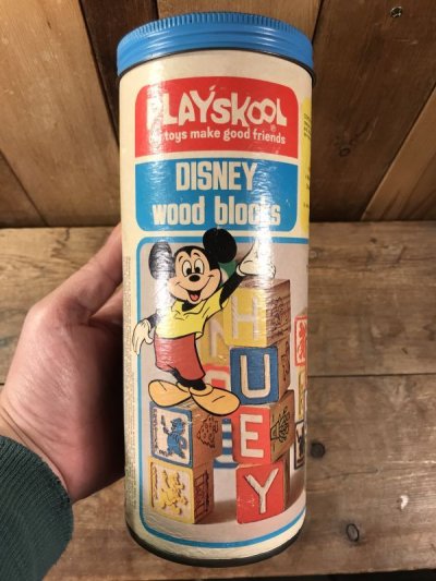 画像3: Playskool Disney Wood Blocks　ディズニー　ビンテージ　ウッドブロック　プレイスクール　70年代