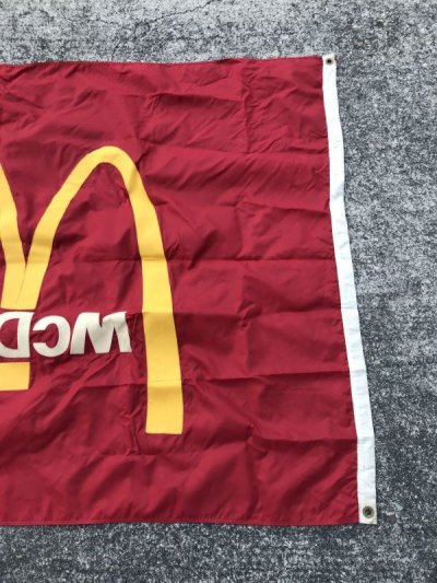 画像2: McDonald's Logo Nylon Flag　マクドナルド　ビンテージ　フラッグ　ナイロン　70年代