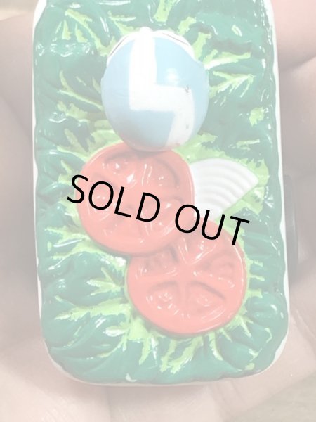 Wendy'sのサラダの90’sヴィンテージプルバックカートイ