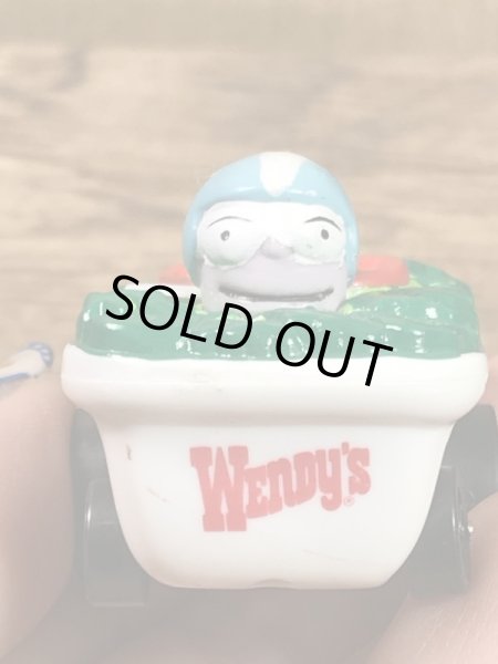 Wendy'sのサラダの90’sヴィンテージプルバックカートイ