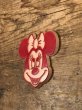 ディズニーキャラクターのミニーマウスの70年代ビンテージマグネット