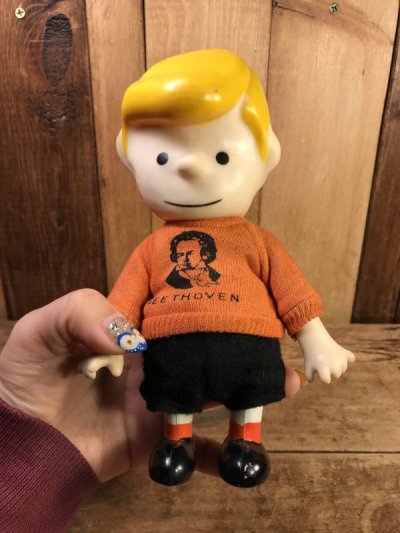 画像3: Peanuts Snoopy “Schroeder” Pocket Doll Figure　シュローダー　ビンテージ　ポケットドール　ピーナッツ　60年代