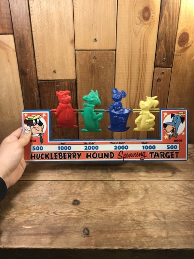 画像3: Knickerbocker Huckleberry Hound Spinning Target　ハンナバーベラ　ビンテージ　的当てゲーム　ハックルベリー　50年代