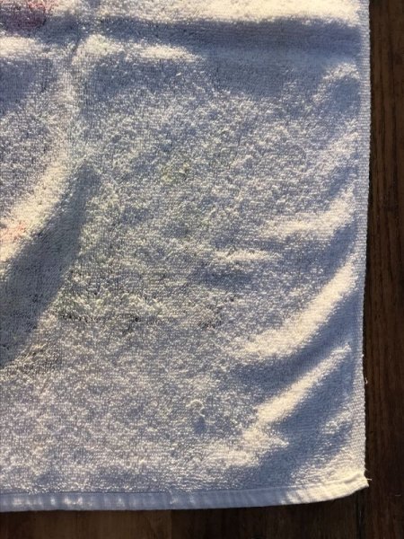 ポパイのオリーブの70〜80年代ビンテージハンドタオル