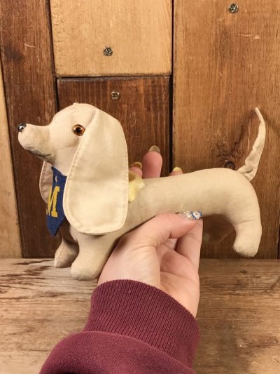 画像3: Minnesota College Dachshund Dog Doll　ダックスフンド　ビンテージ　カレッジドール　ユニバーシティ　40〜50年代