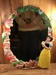 ディズニーキャラクターの白雪姫と七人の小人の60〜70年代ビンテージ壁掛けミラー