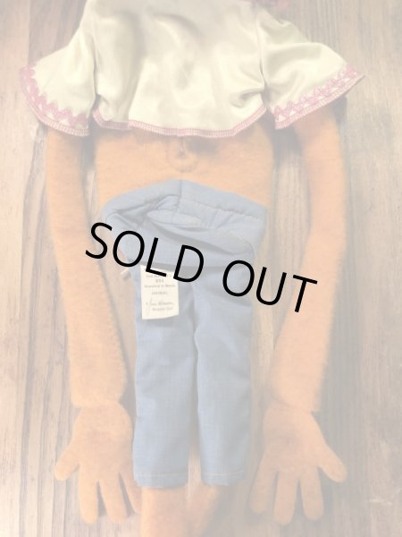 フィッシャープライス社製のアニマルの70年代ビンテージパペットドール