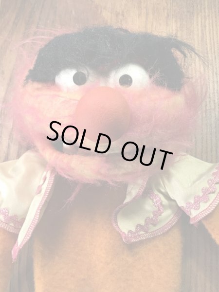 マペッツキャラクターのアニマルの70’sヴィンテージハンドパペットドール