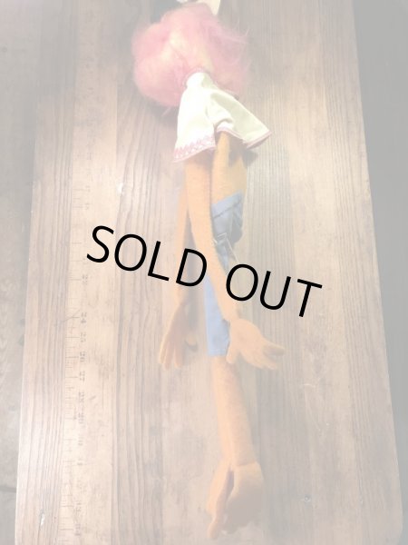 フィッシャープライス社製のアニマルの70年代ビンテージパペットドール