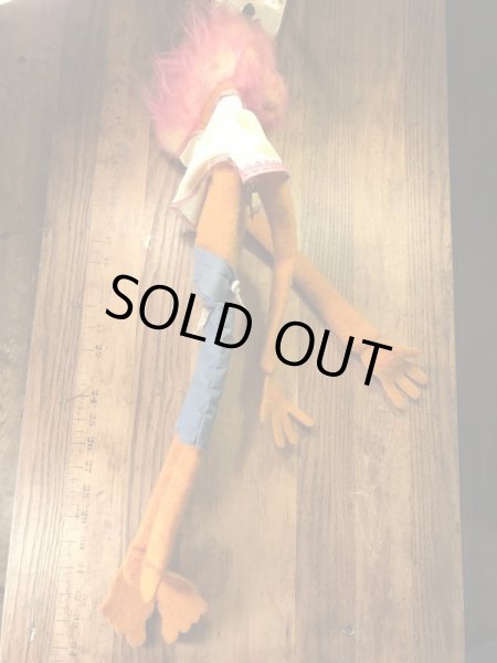 マペッツキャラクターのアニマルの70’sヴィンテージハンドパペットドール