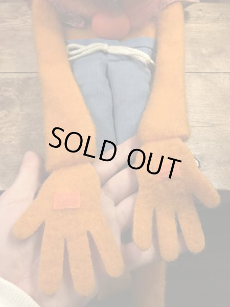 マペッツキャラクターのアニマルの70’sヴィンテージハンドパペットドール