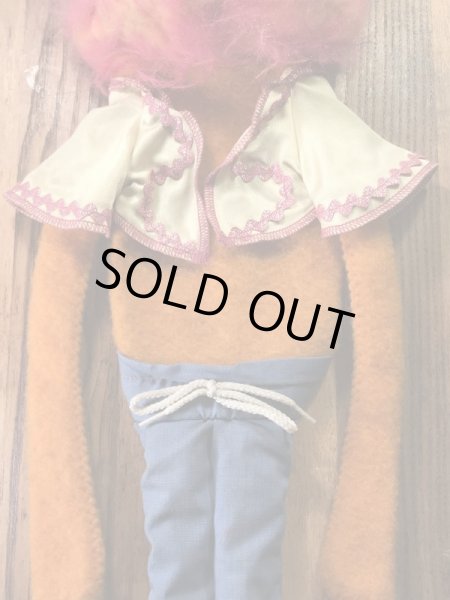 フィッシャープライス社製のアニマルの70年代ビンテージパペットドール