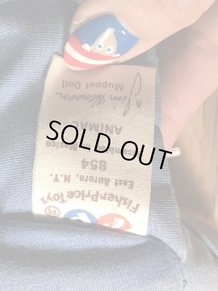 マペッツキャラクターのアニマルの70’sヴィンテージハンドパペットドール