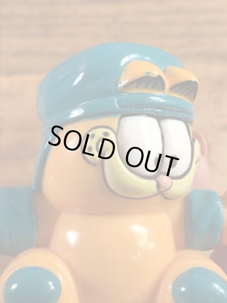 ガーフィールドがスケートボードをしている90’sヴィンテージトイ