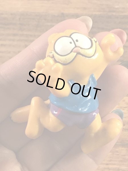 ガーフィールドがスクーターに乗った80’sヴィンテージPVCフィギュア