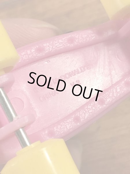 マクドナルドから配布されたガーフィールドの80年代ビンテージハッピーミールトイ