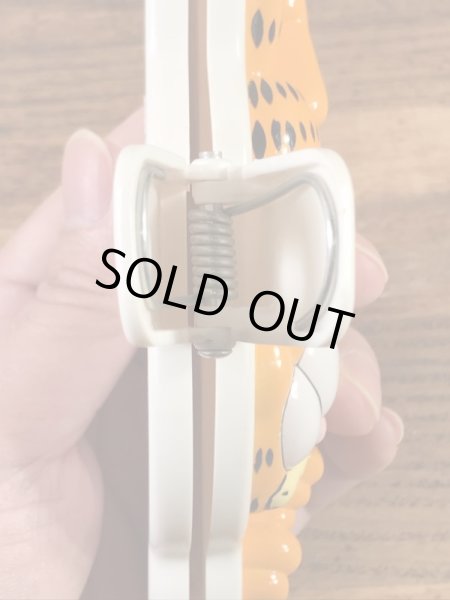 ガーフィールドのプラスチック製の80’sヴィンテージクリップ