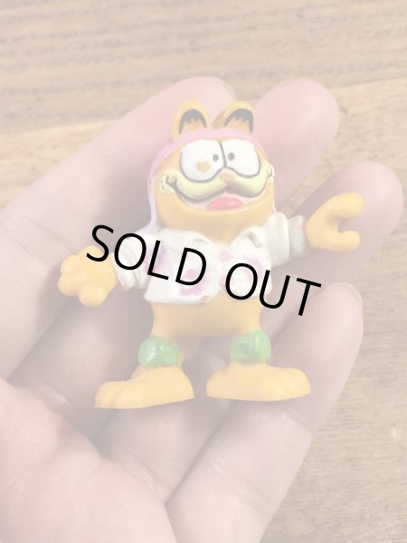 ガーフィールドがスケートボードに乗った80’sヴィンテージPVCフィギュア