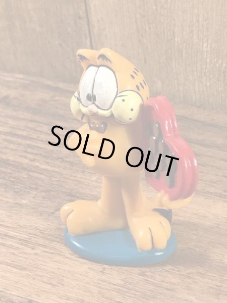 ガーフィールドのバレンタインの90年代ビンテージPVCフィギュア