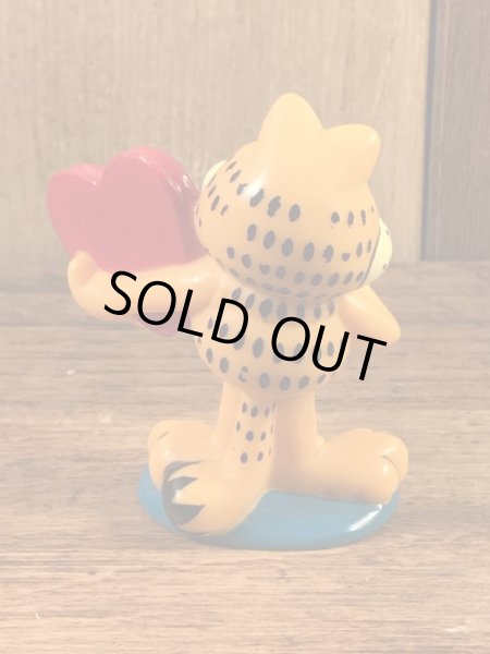 ガーフィールドのバレンタインの90年代ビンテージPVCフィギュア