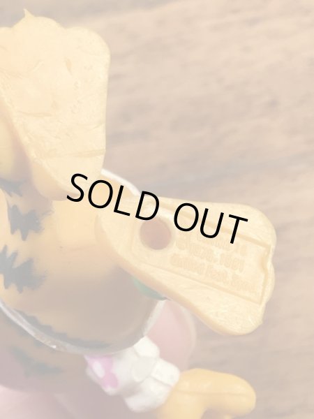 ガーフィールドがスケートボードに乗った80’sヴィンテージPVCフィギュア