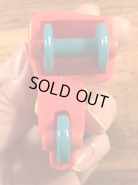 ガーフィールドがサイドカー付きバイクに乗った80’sヴィンテージPVCフィギュア