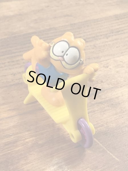 マクドナルドから配布されたガーフィールドの80年代ビンテージハッピーミールトイ