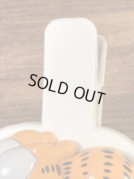 ガーフィールドのプラスチック製の80年代ビンテージペッパークリップ