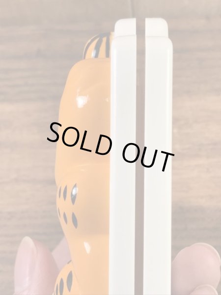 ガーフィールドのプラスチック製の80年代ビンテージペッパークリップ