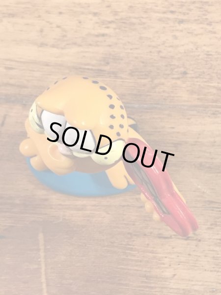 ガーフィールドのバレンタインの90年代ビンテージPVCフィギュア