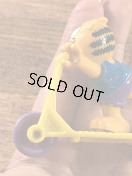 マクドナルドから配布されたガーフィールドの80年代ビンテージハッピーミールトイ