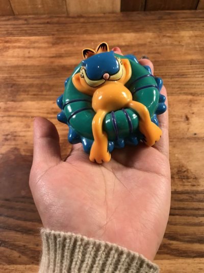 画像1: Paws Garfield “Swim Ring” Figure　ガーフィールド　ビンテージ　フィギュア　浮き輪　90年代