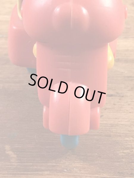 ガーフィールドがサイドカー付きバイクに乗った80’sヴィンテージPVCフィギュア