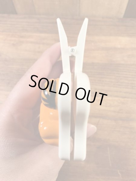 ガーフィールドのプラスチック製の80’sヴィンテージクリップ