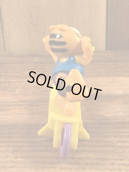 マクドナルドから配布されたガーフィールドの80年代ビンテージハッピーミールトイ