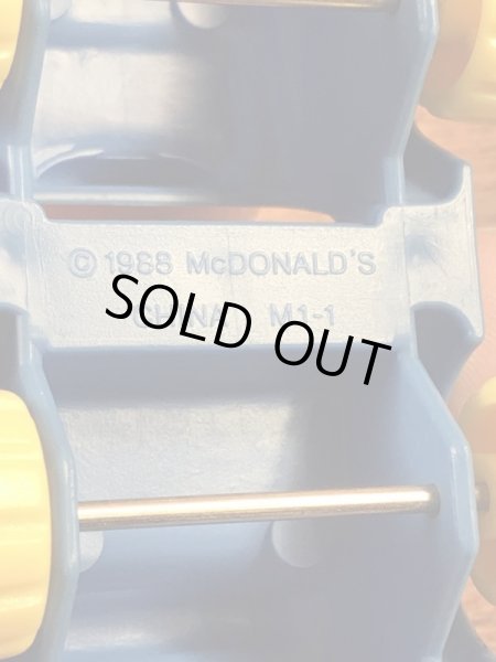 マクドナルドから配布されたガーフィールドの80年代ビンテージハッピーミールトイ