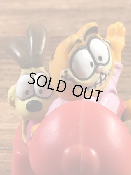 マクドナルドから配布されたガーフィールドの80年代ビンテージハッピーミールトイ