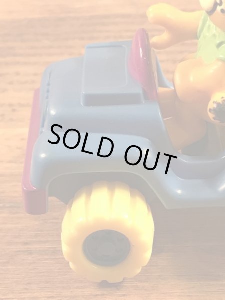 マクドナルドから配布されたガーフィールドの80年代ビンテージハッピーミールトイ