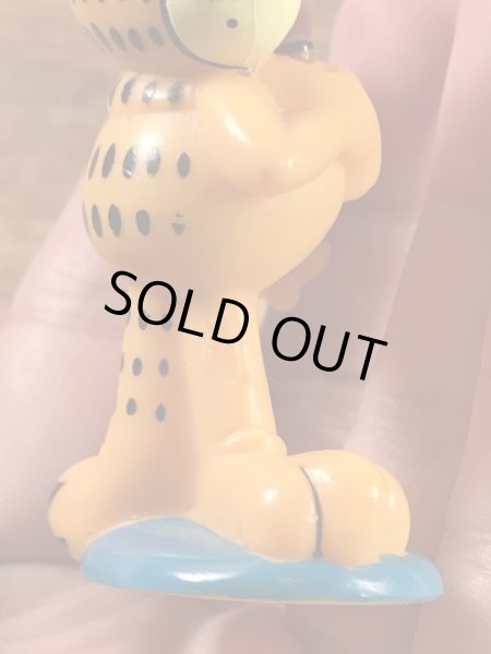 ガーフィールドのバレンタインの90年代ビンテージPVCフィギュア