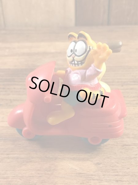 マクドナルドから配布されたガーフィールドの80年代ビンテージハッピーミールトイ