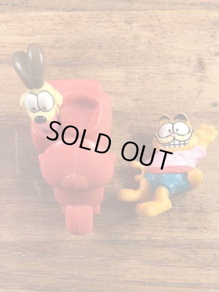 マクドナルドから配布されたガーフィールドの80年代ビンテージハッピーミールトイ