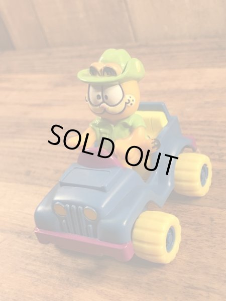 マクドナルドから配布されたガーフィールドの80年代ビンテージハッピーミールトイ