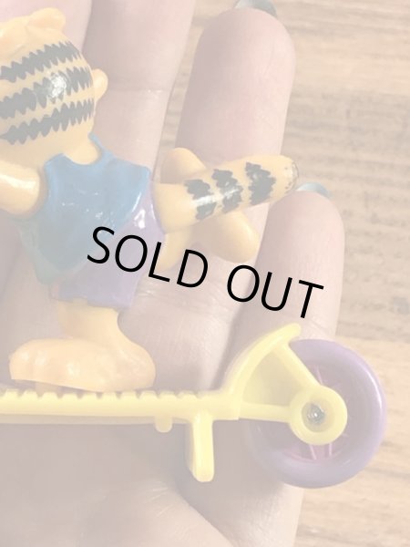 ガーフィールドがスクーターに乗った80’sヴィンテージPVCフィギュア