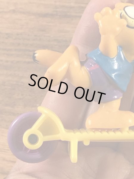 マクドナルドから配布されたガーフィールドの80年代ビンテージハッピーミールトイ