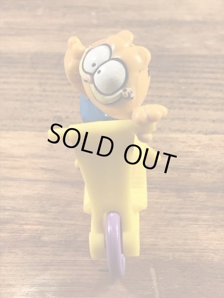 ガーフィールドがスクーターに乗った80’sヴィンテージPVCフィギュア