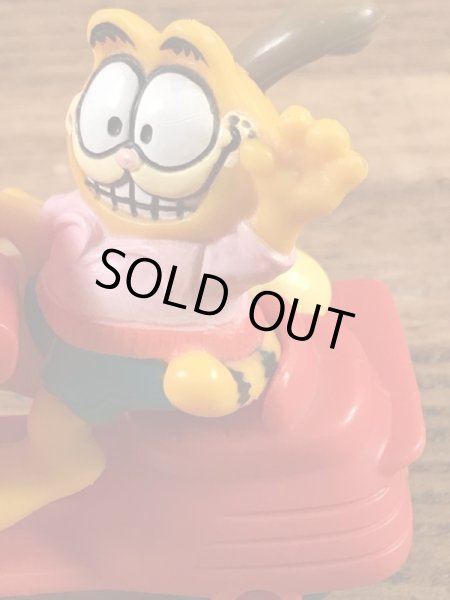 マクドナルドから配布されたガーフィールドの80年代ビンテージハッピーミールトイ